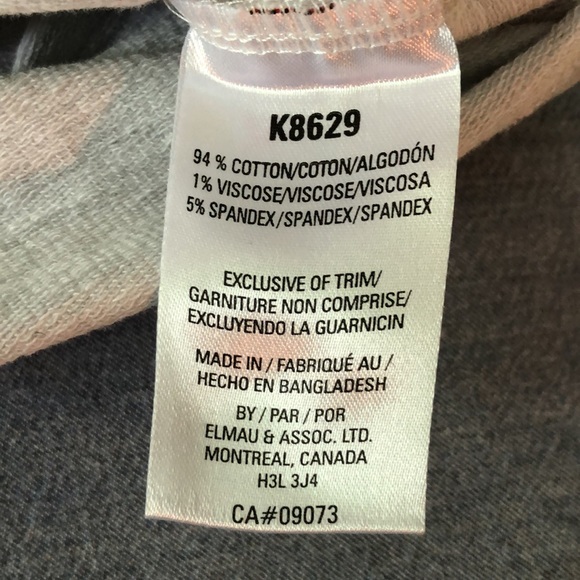 Kangol Women’s Long sleeve Rainbow Stripe Athletic Top ~ size Medium - Picture 8 of 13